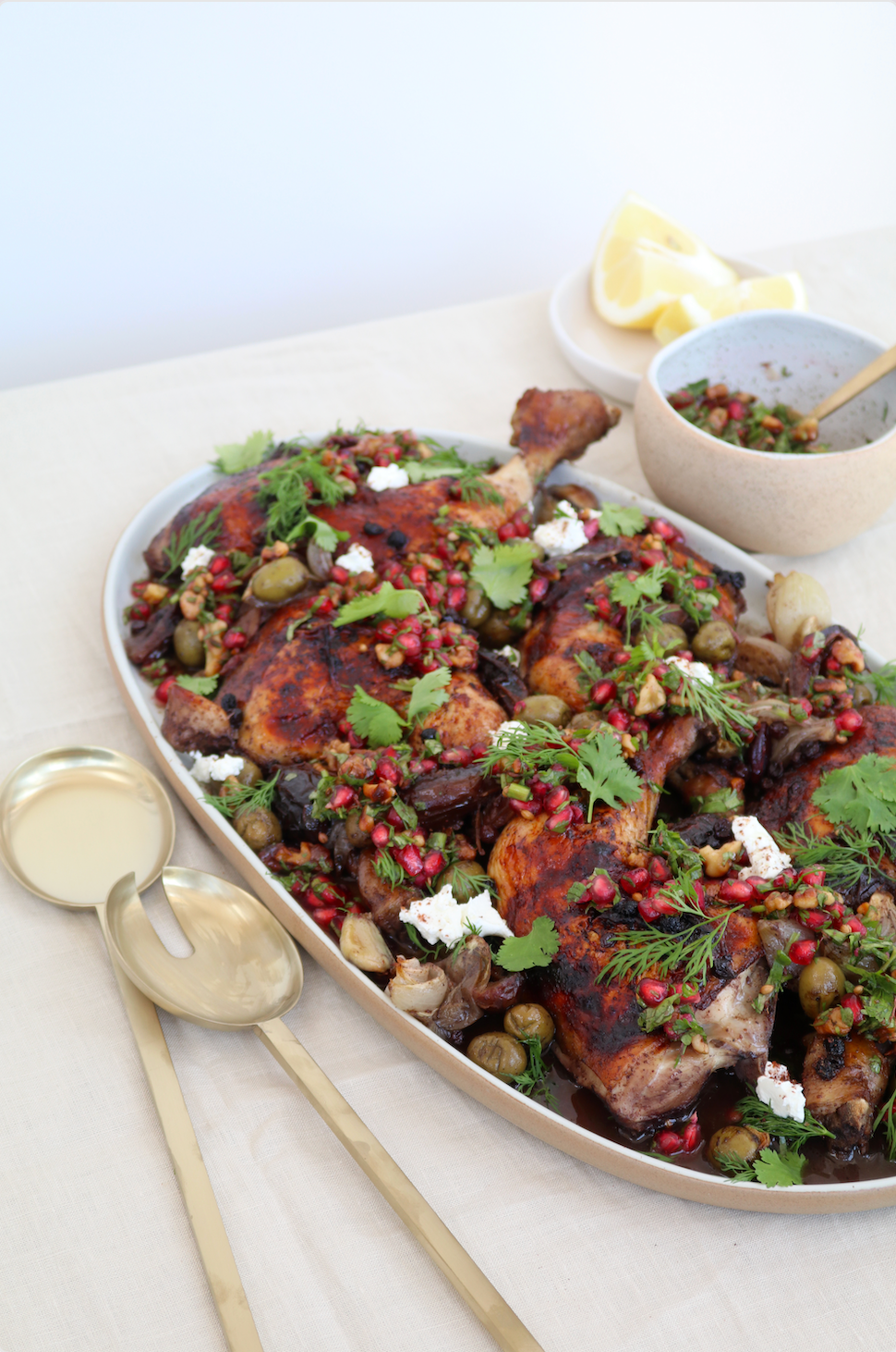 Recipe: Sticky Sumac & Date Roasted Chicken Legs