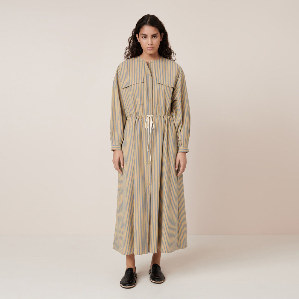 Array Dress - Double Pinstripe