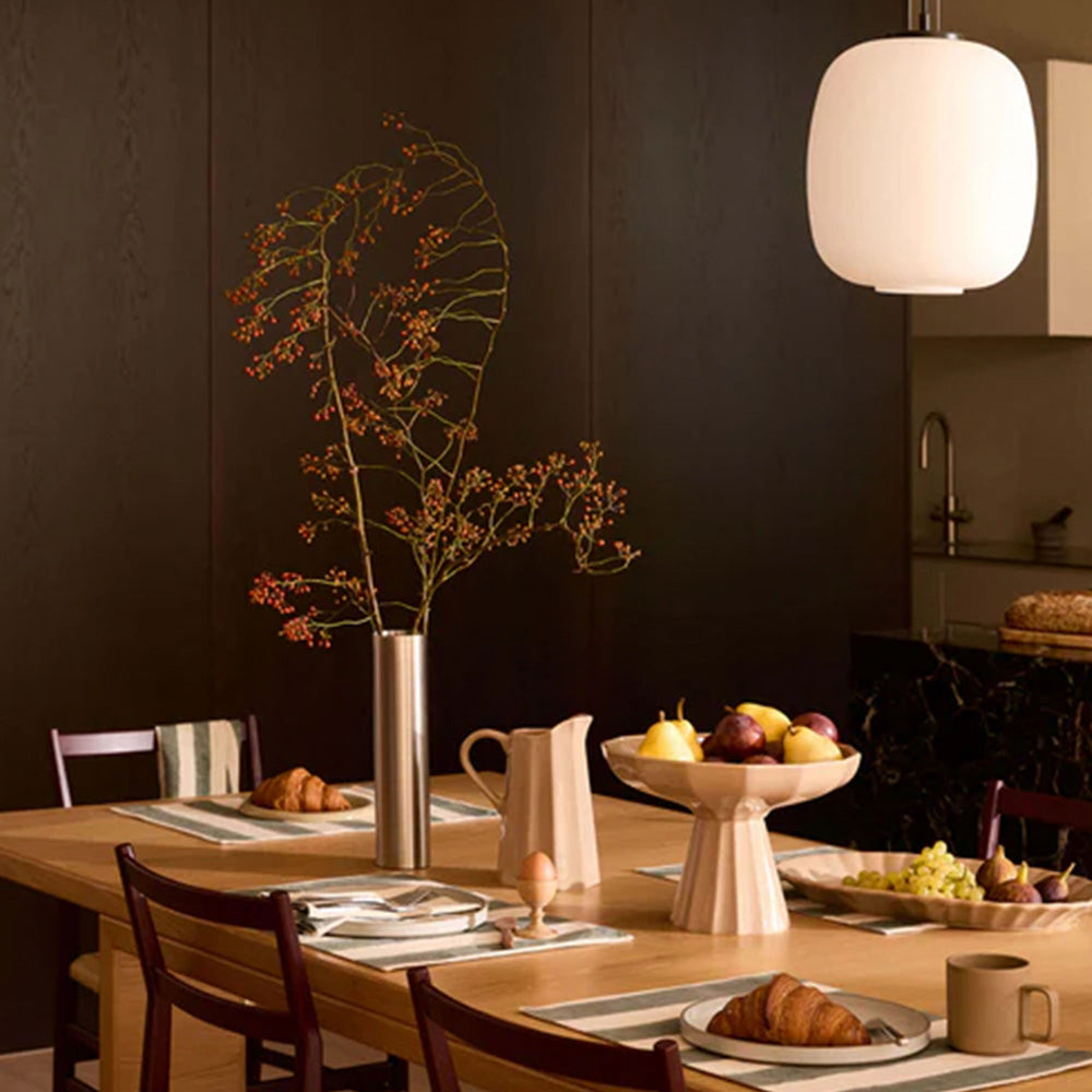 Kira Stainless Steel Vase - Brushed Stainless