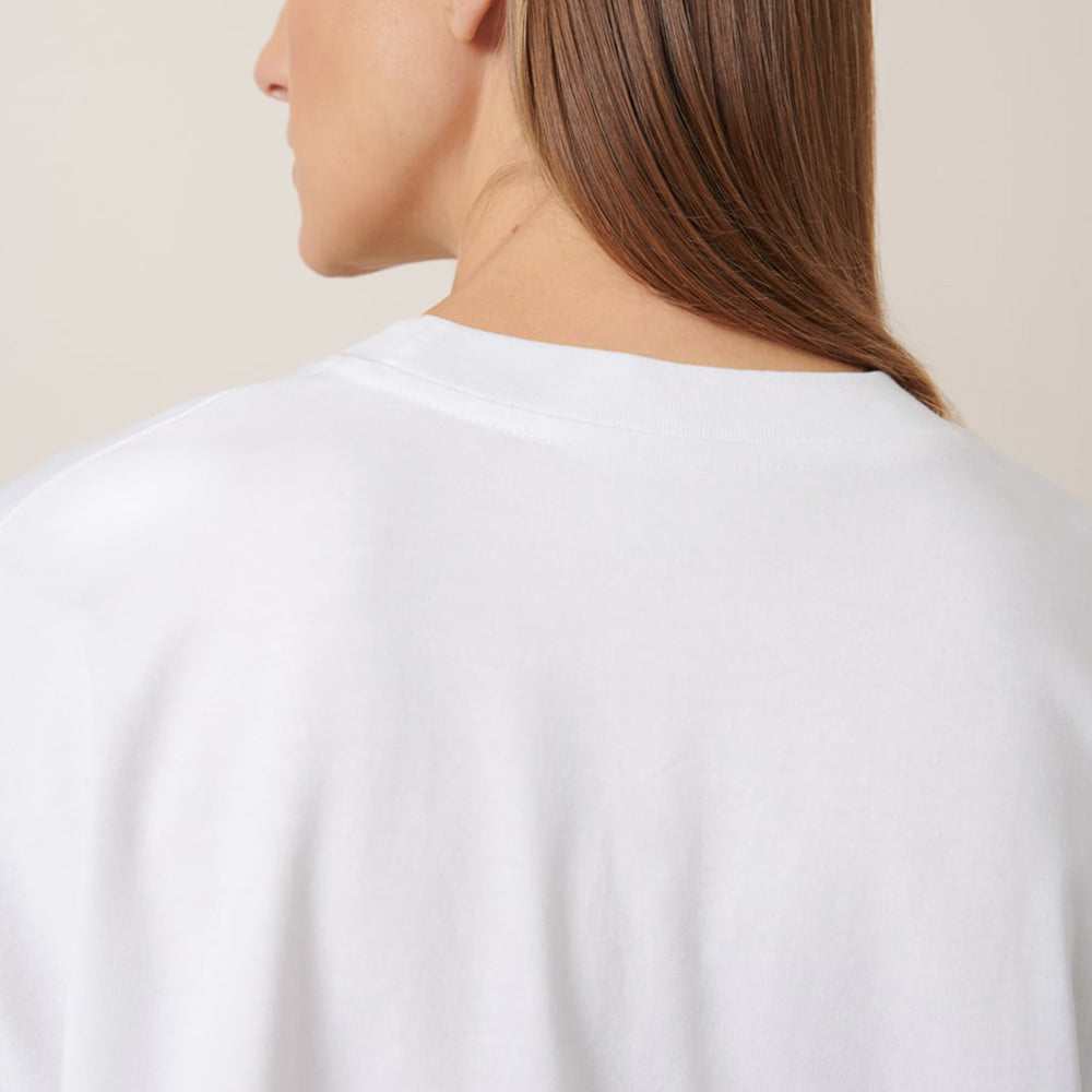 Oversized Boxy Tee - White