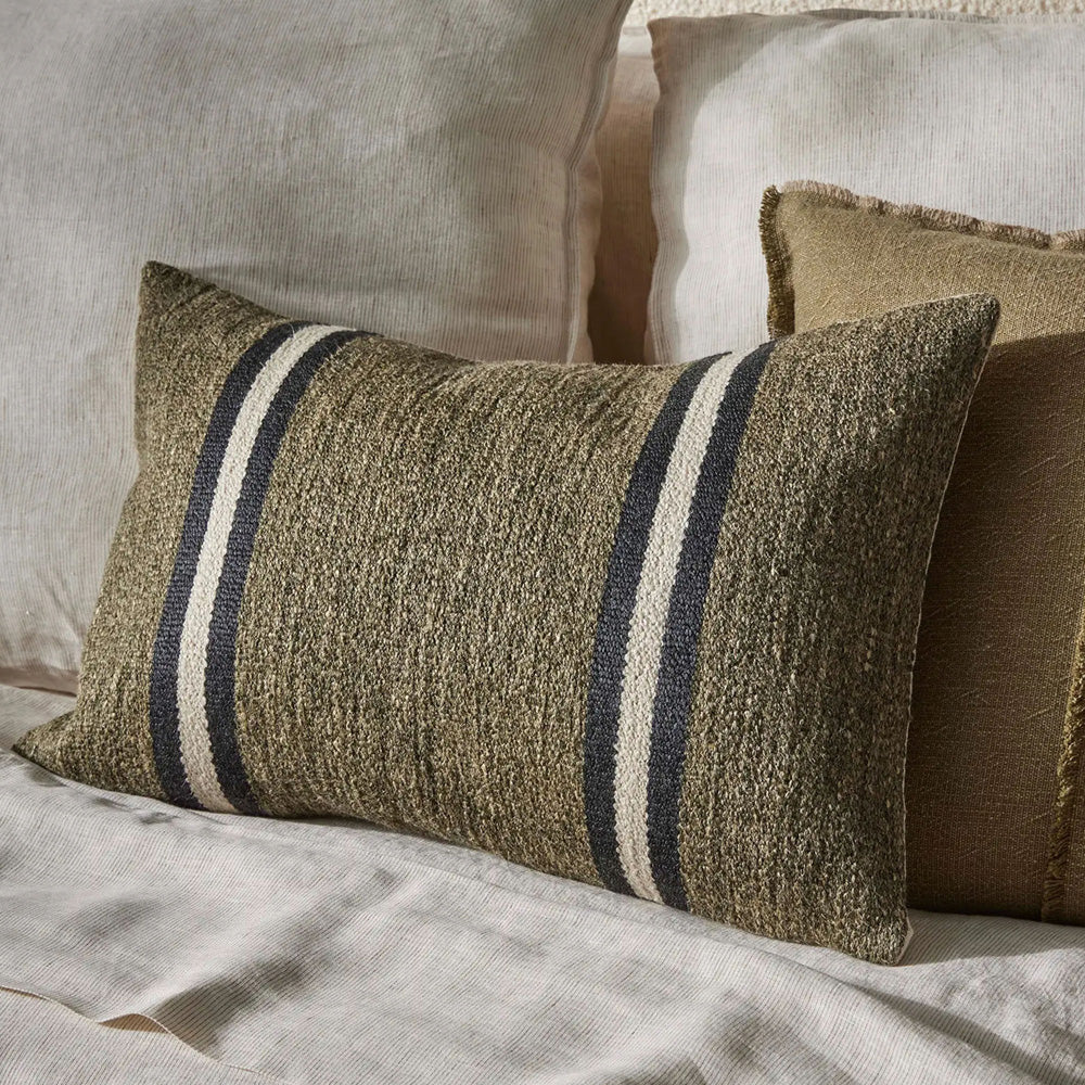 Mila Lumbar Cushion - Forest