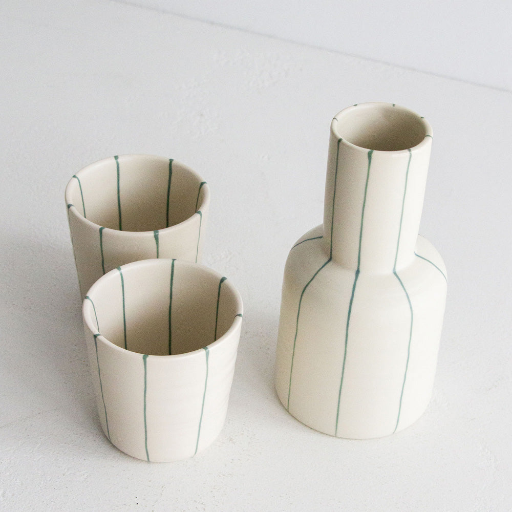 Coastal Junction Carafe & 2 Cup Set