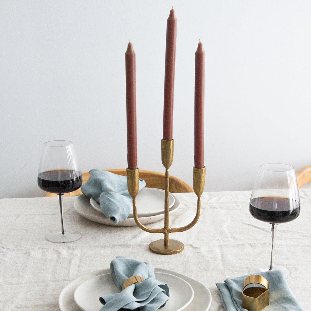 Three Light Candlestand