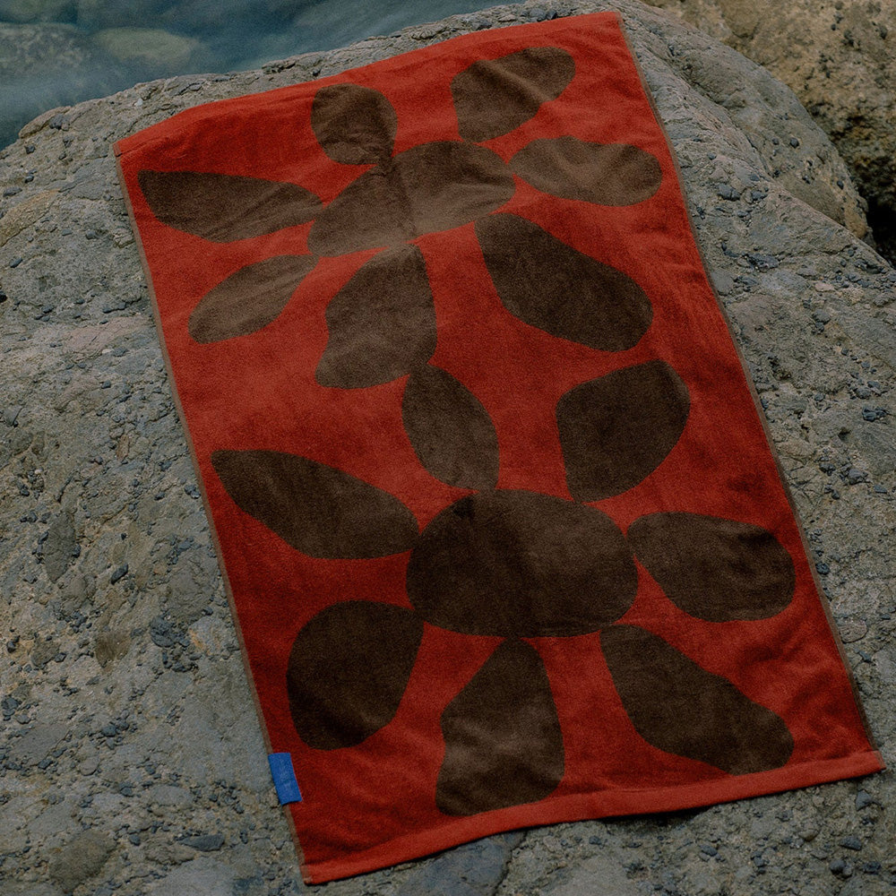 Calvi Towel - Red Ochre