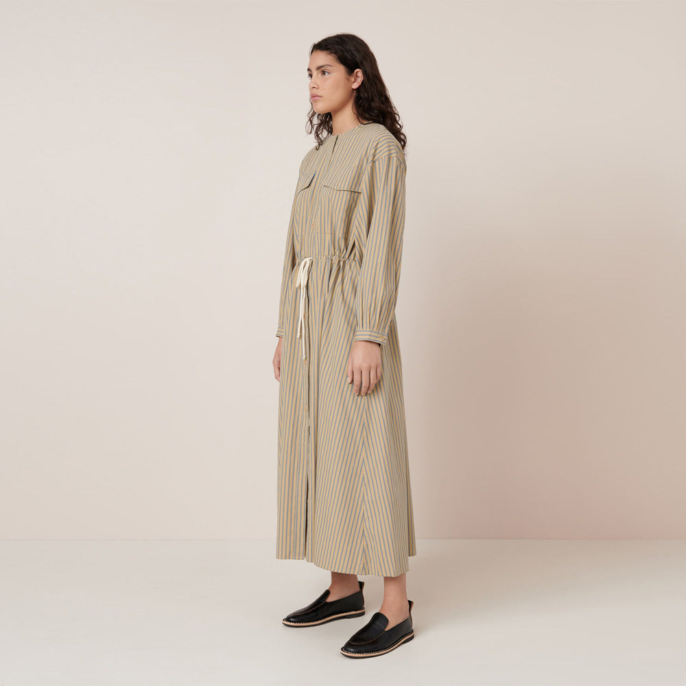 Array Dress - Double Pinstripe