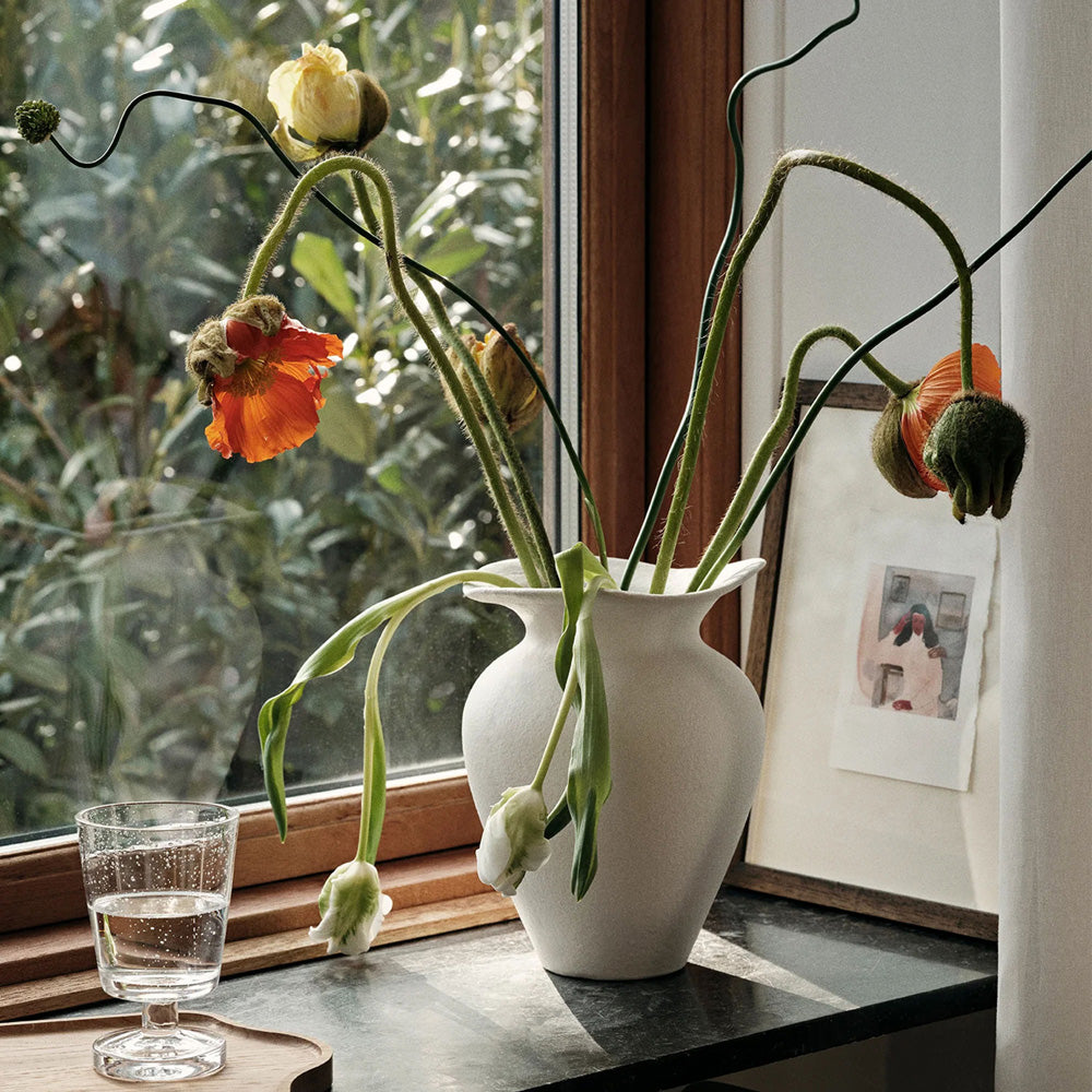 Florentina Vase - Small, Off White
