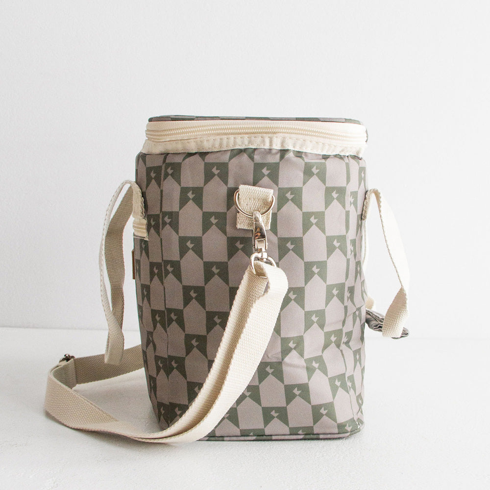 Karen Walker Mini Cooler - Sage Monogram