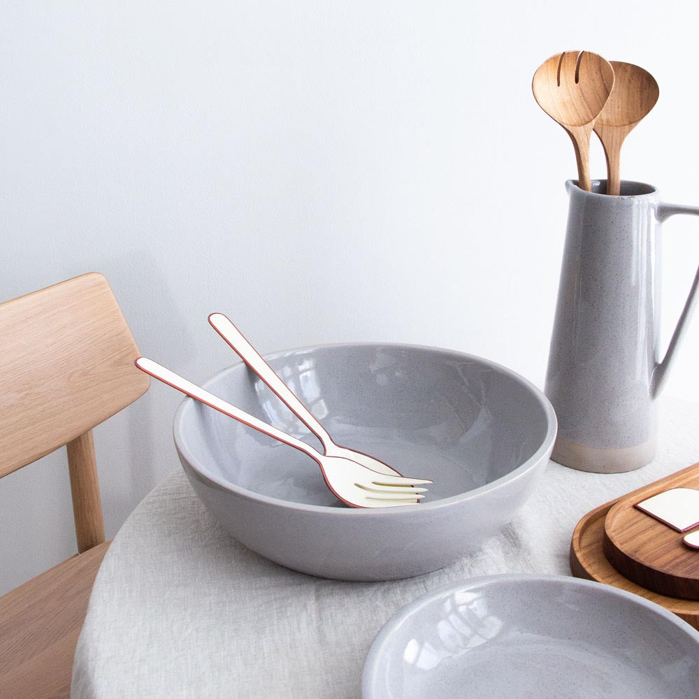 Kaia Serving Bowl - Dove Blue