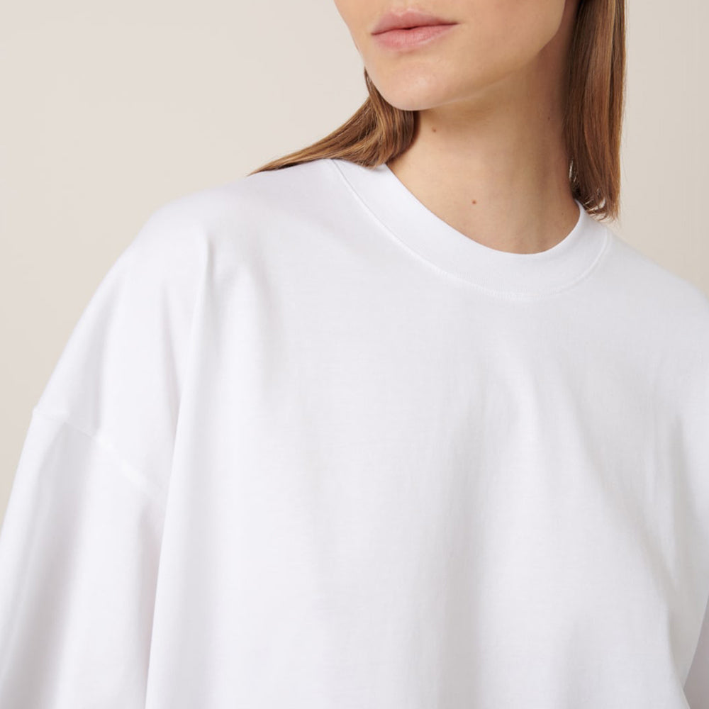 Oversized Boxy Tee - White