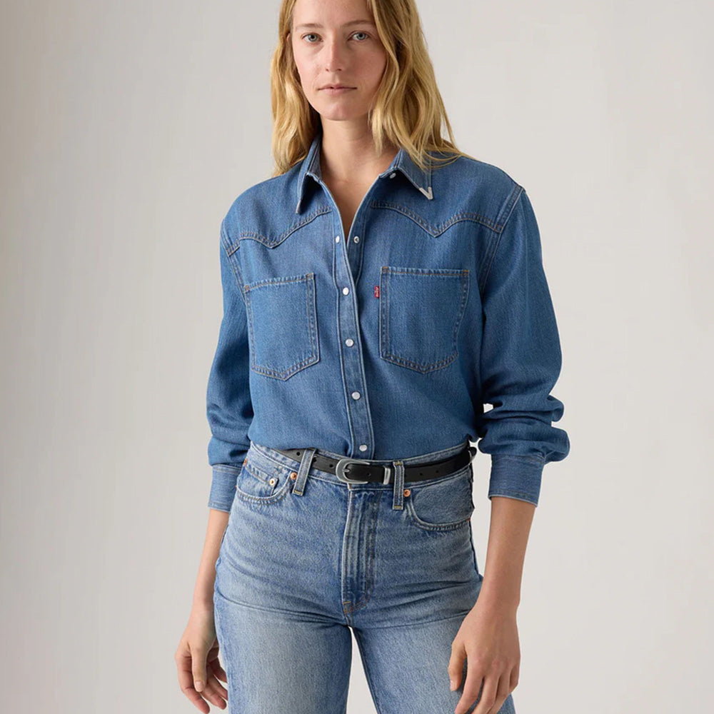 Teodora Western Shirt - Going Steady Tipped