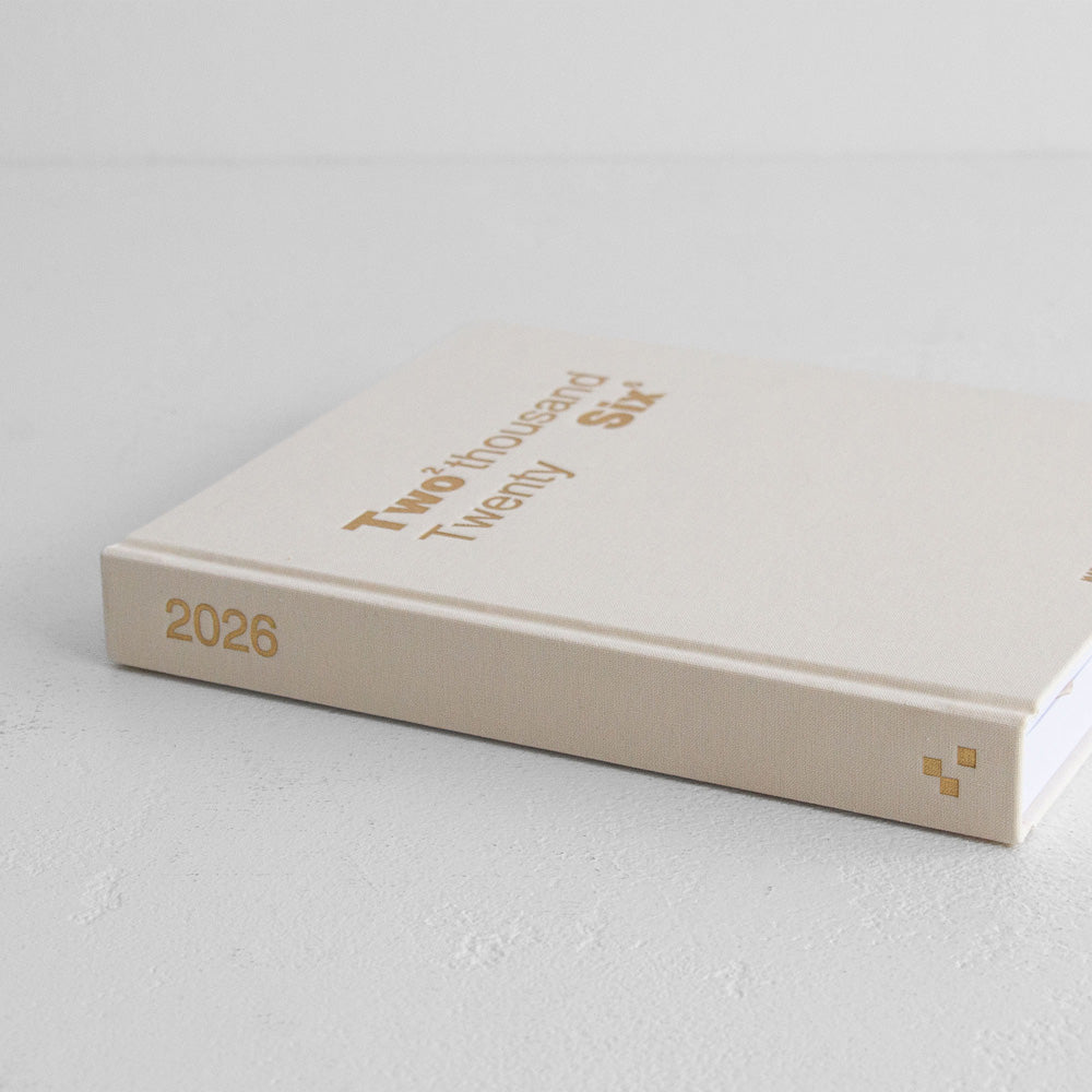 2026 Grand Daily Diary - Cream