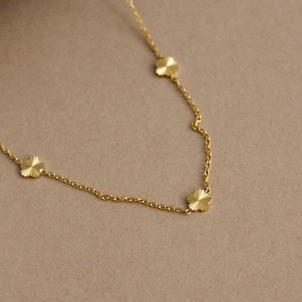 Clover Necklace - Gold