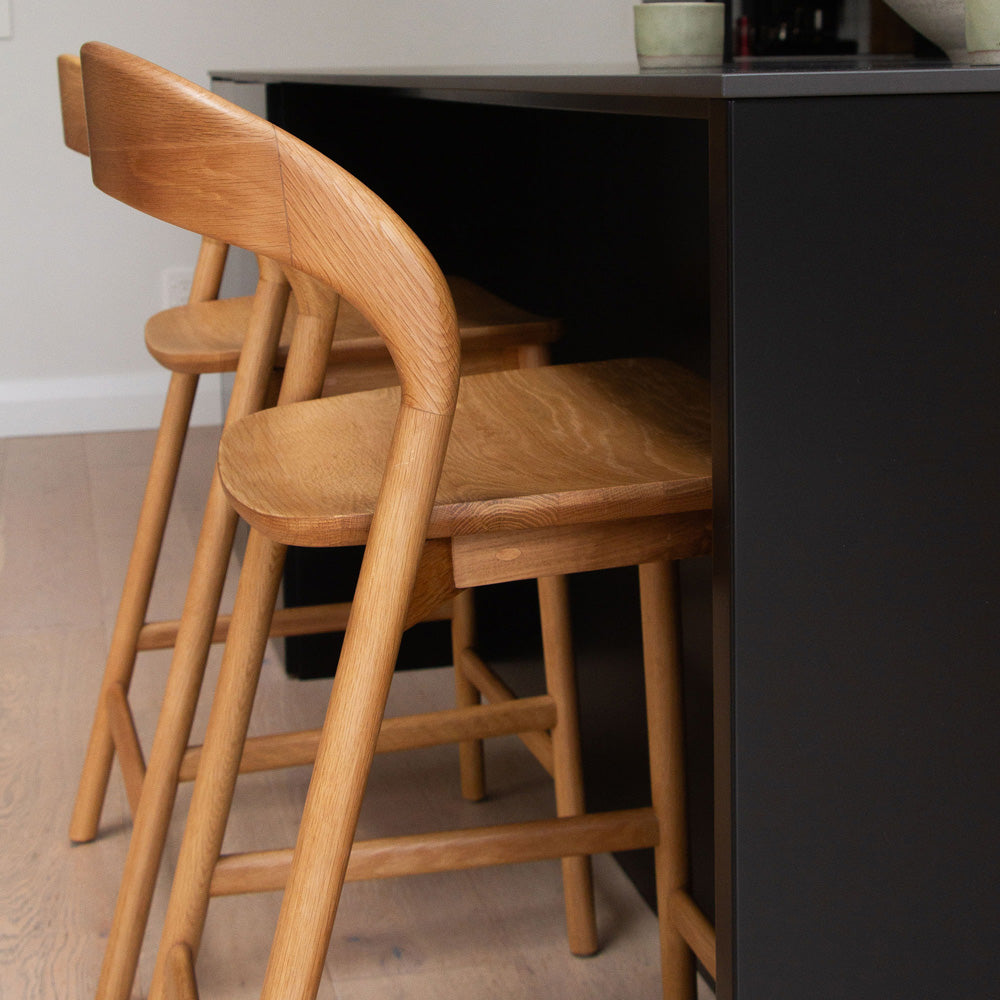 Benjamin Barstool - Natural Oak