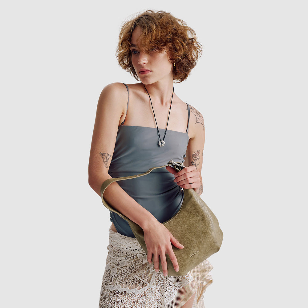 Everyday Croissant Bag - Olive