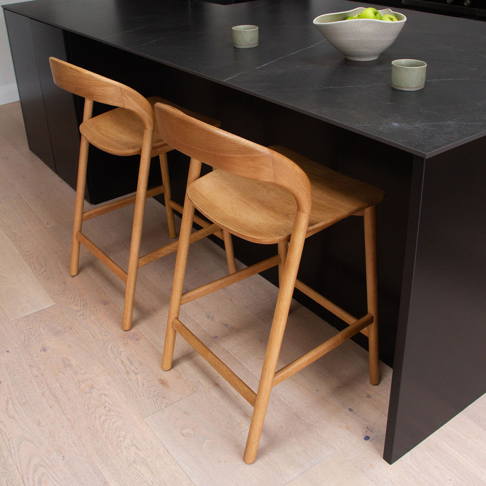 Benjamin Barstool - Natural Oak