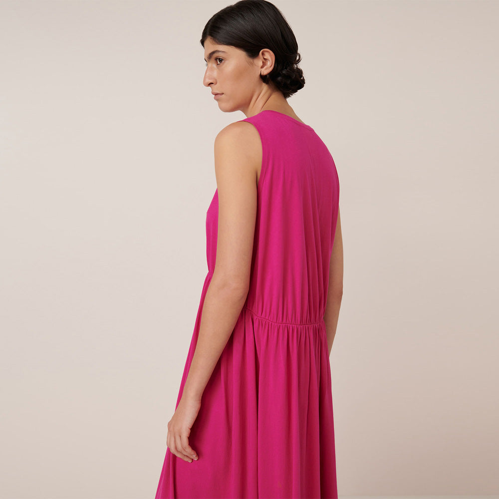 Light Curve Dress - Magenta