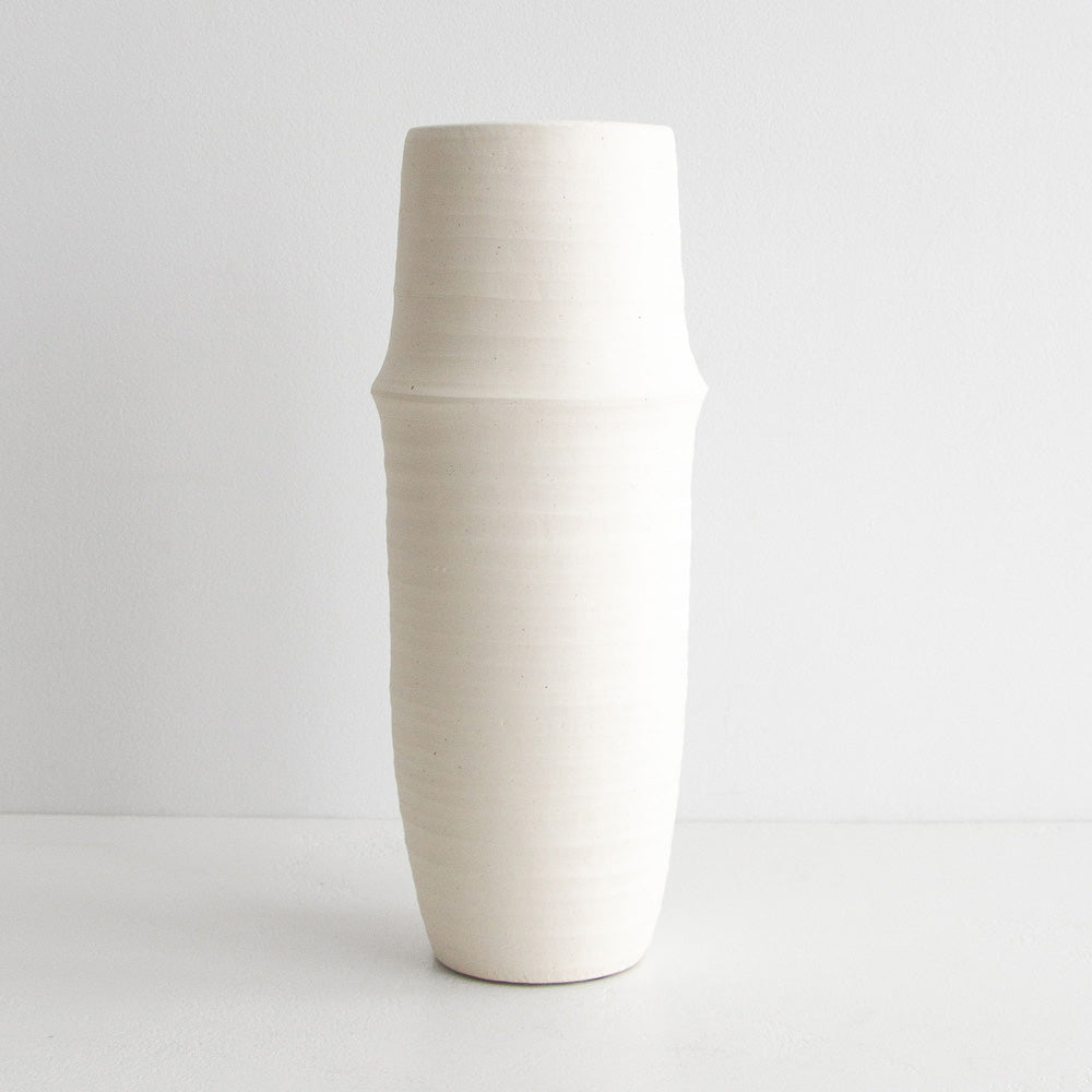 Sawyer Vase - Chalk, Large