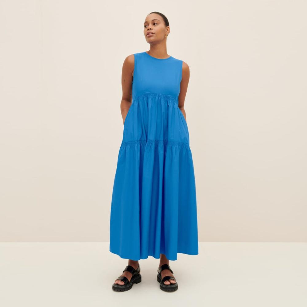 Kowtow Aurora Dress - Ocean