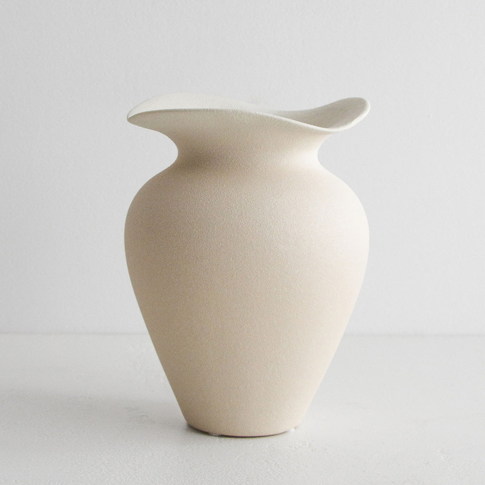 Florentina Vase - Small, Off White