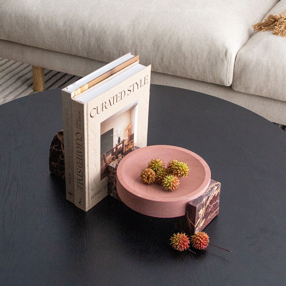 Rufus Hedra Bowl - Cherry Marble