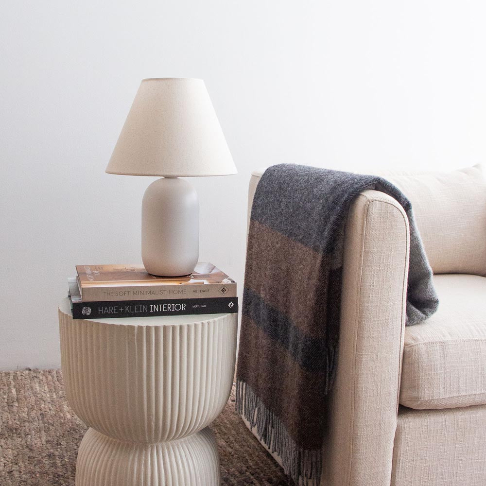 Archie Table Lamp - Off White