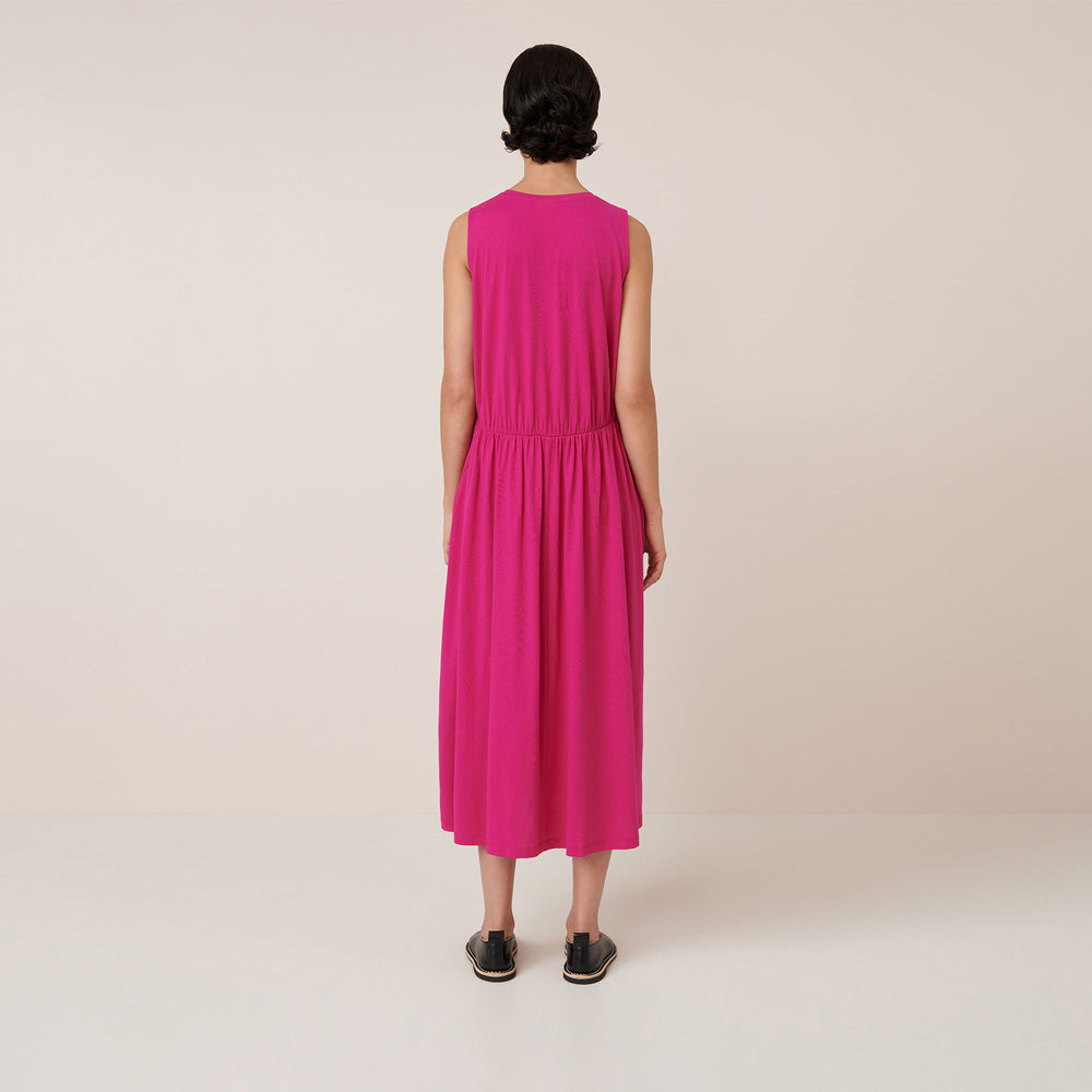Light Curve Dress - Magenta