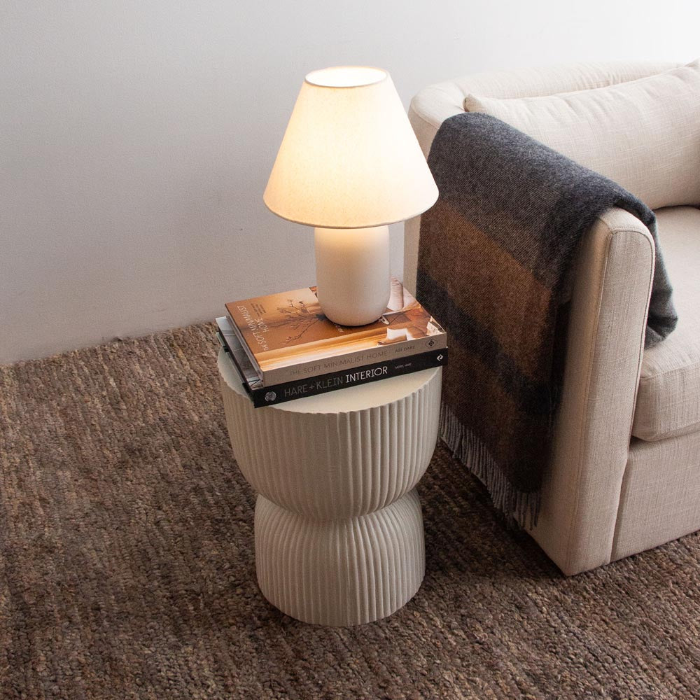 Archie Table Lamp - Off White