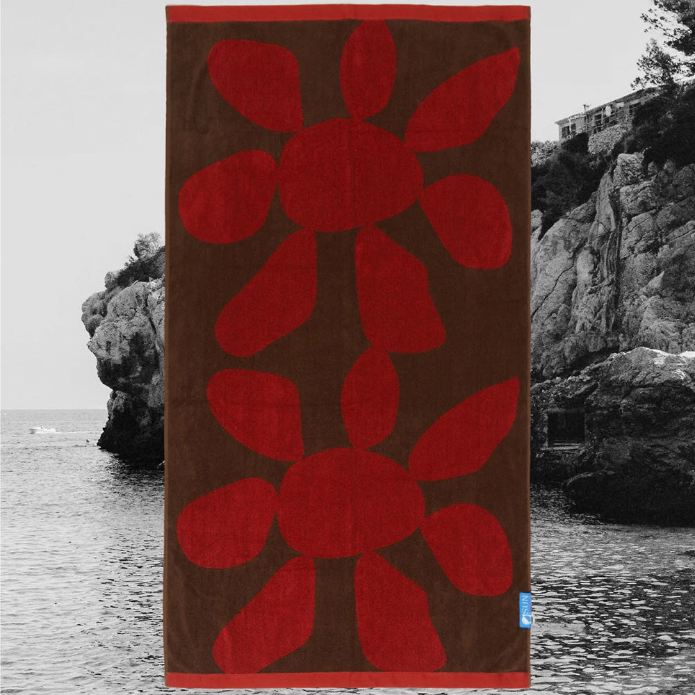 CALVI TOWEL - RED OCHRE