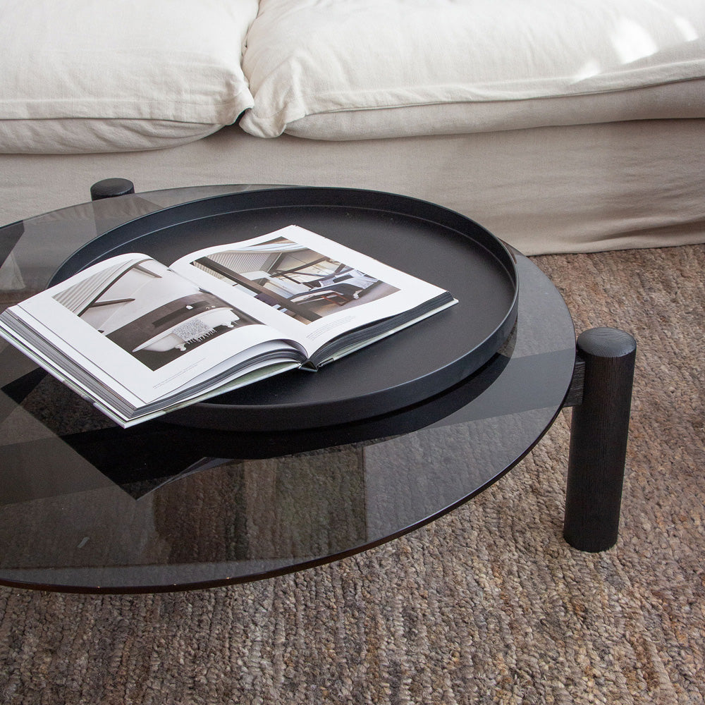 Round Tray - Black