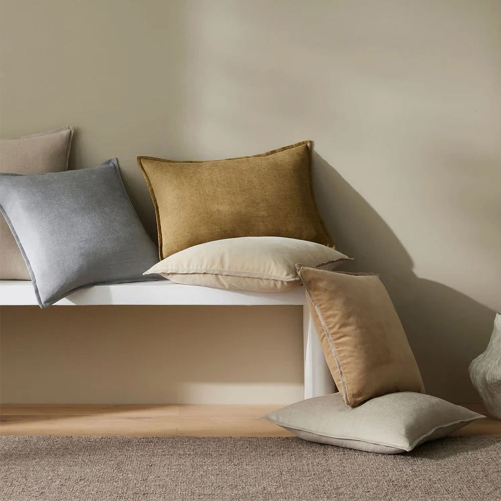 Francesca Velvet Cushion - Copper