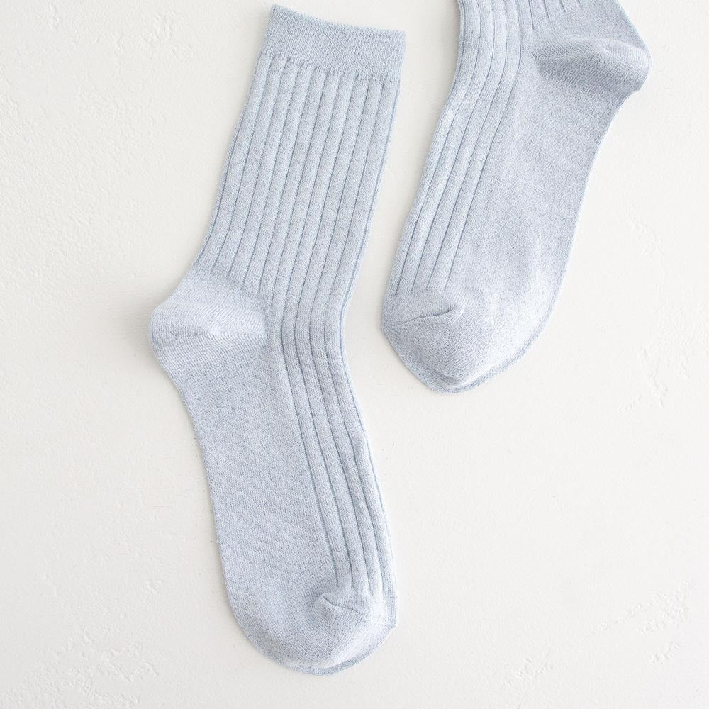 Her Socks Lurex - Morning Mist