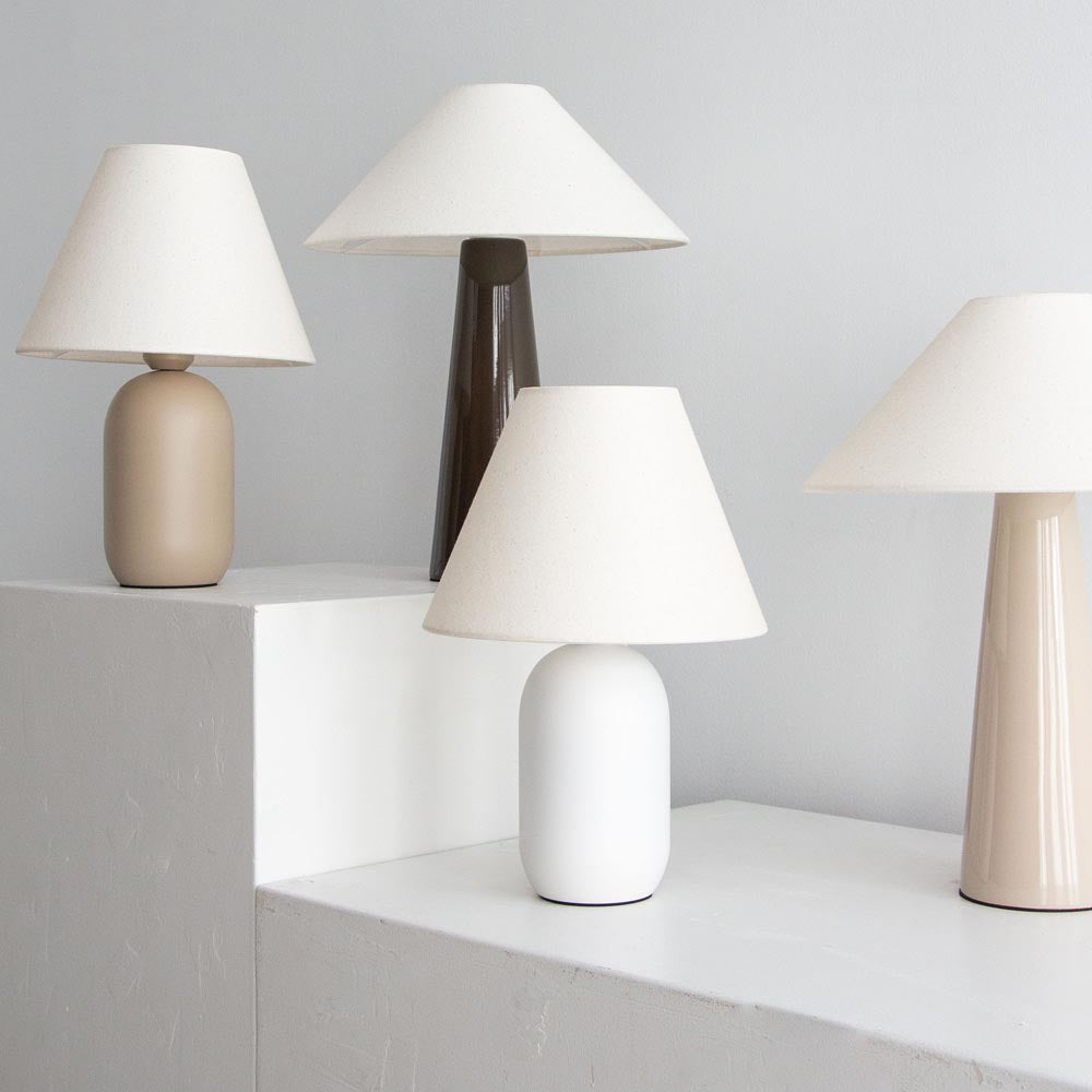 Archie Table Lamp - Taupe