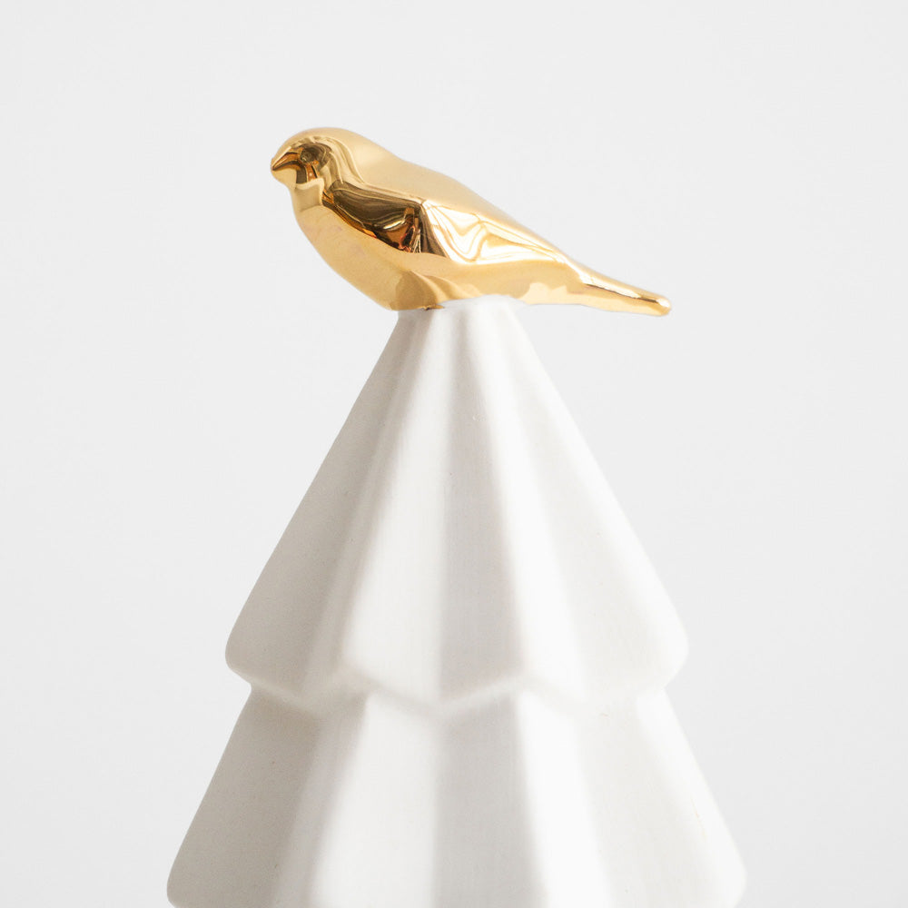Christmas Tree with Gold Dove