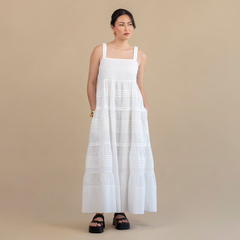 Zara Maxi Dress | White