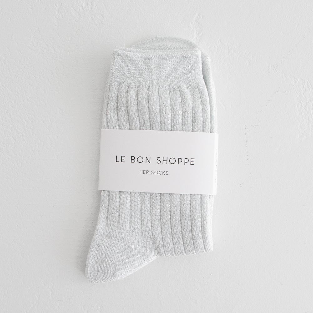 Her Socks Lurex - Snow White
