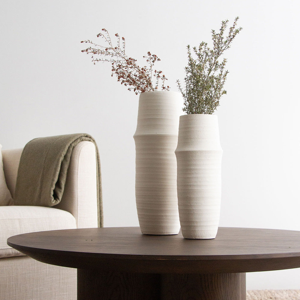 Sawyer Vase - Chalk, Large