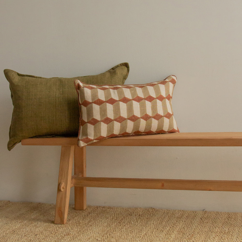 Tate Reclaimed Wood Bench - Long