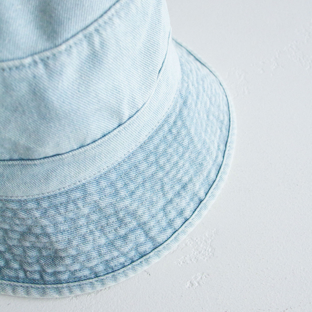 Denim Bucket Hat - Mid Blue