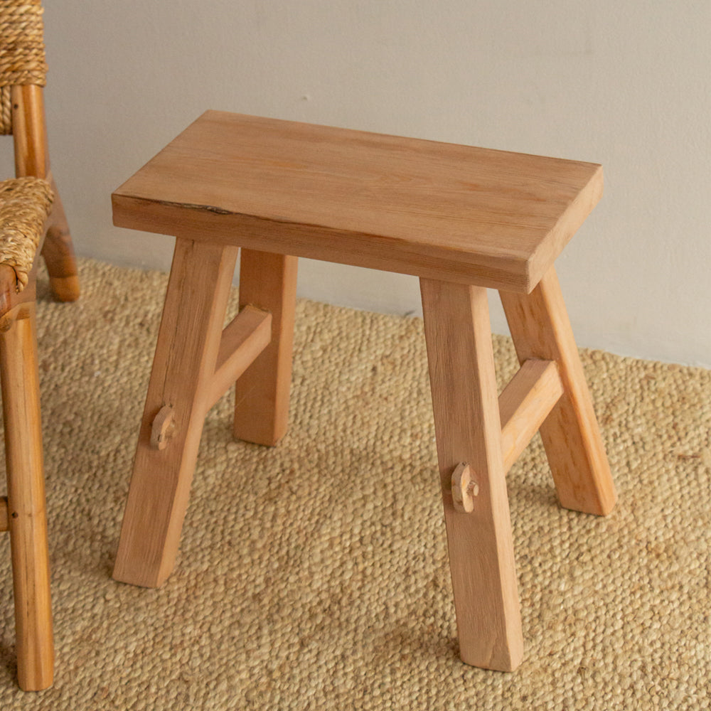 Tate Reclaimed Wood Bench - Short