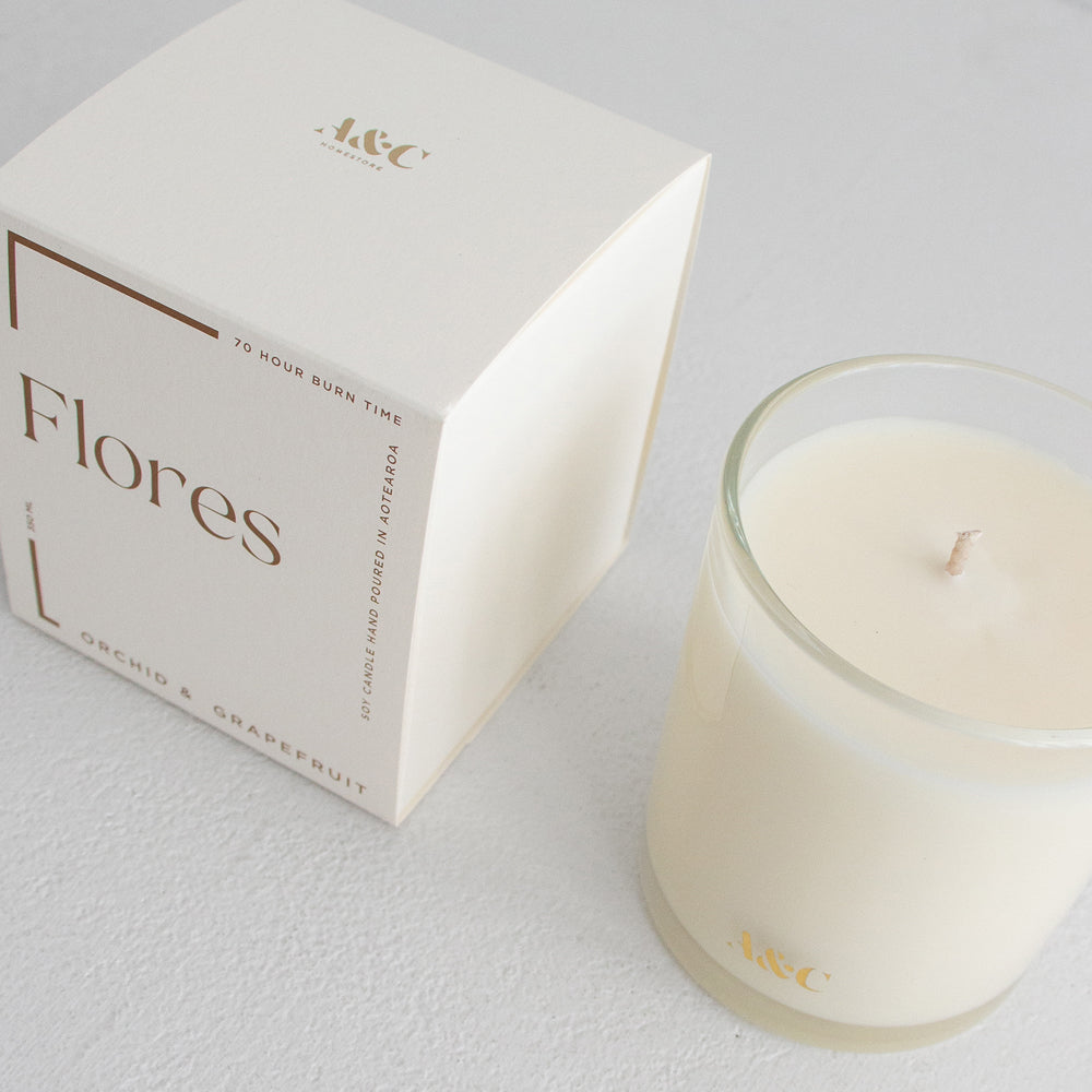 A&C Flores Soy Candle