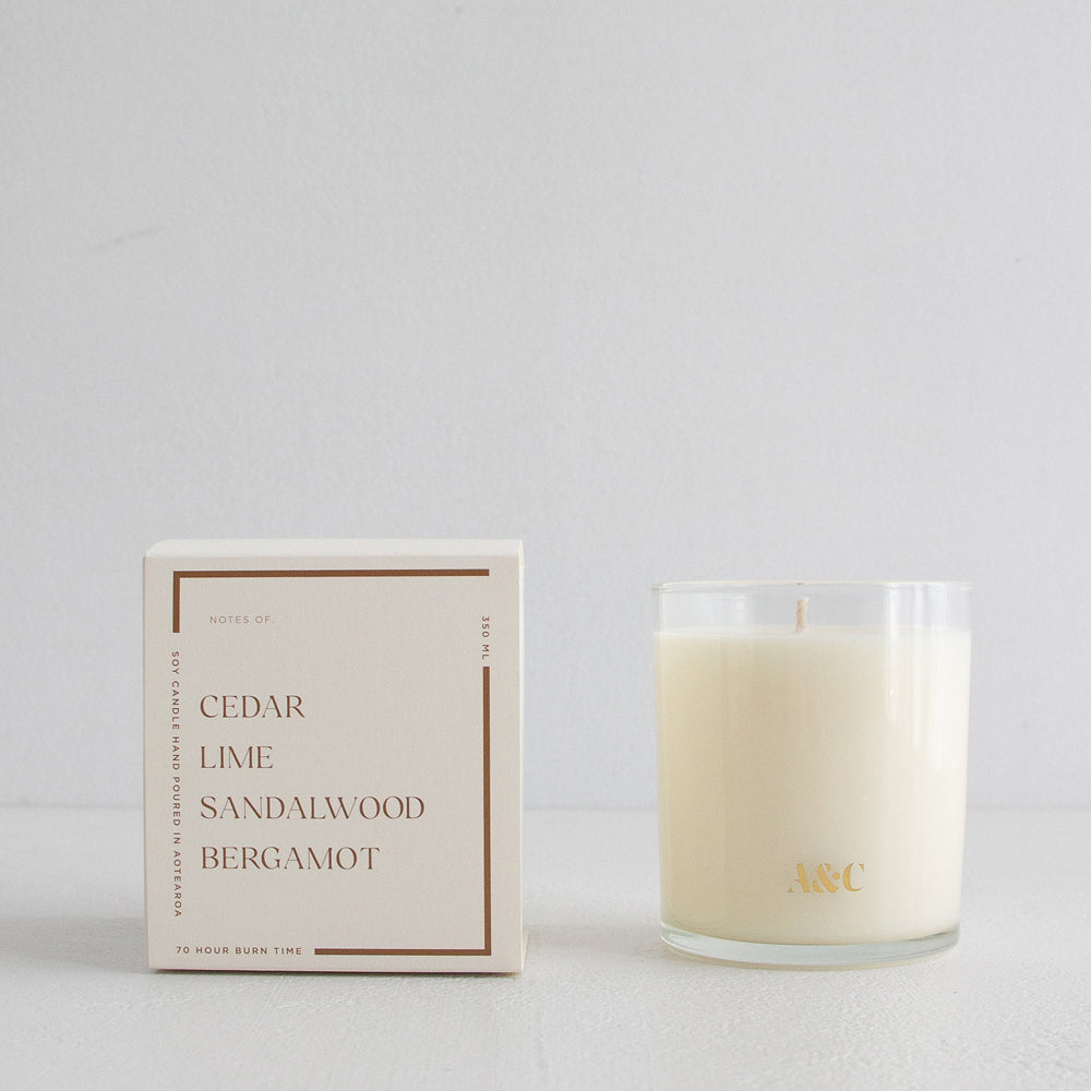A&C Willow Soy Candle