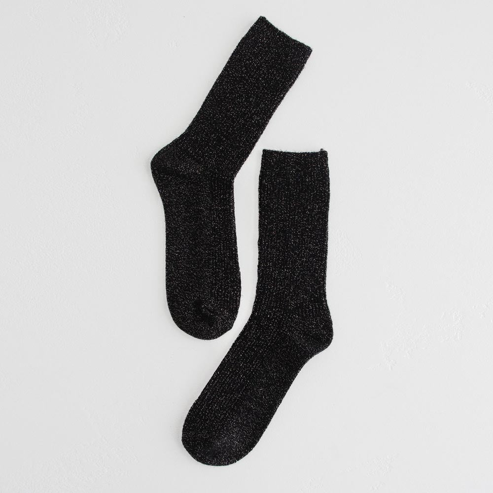 Winter Sparkle Socks - Starry Night