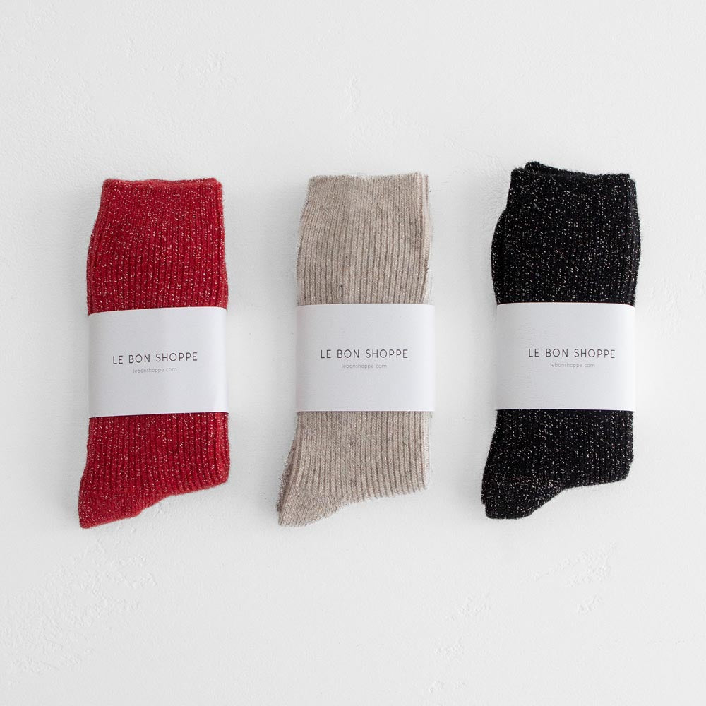 Winter Sparkle Socks - Starry Night