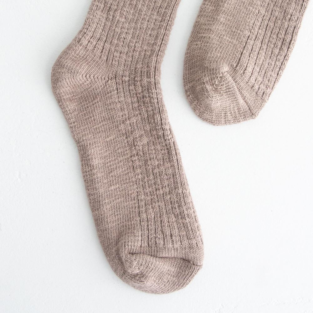 Cottage Socks - Flax