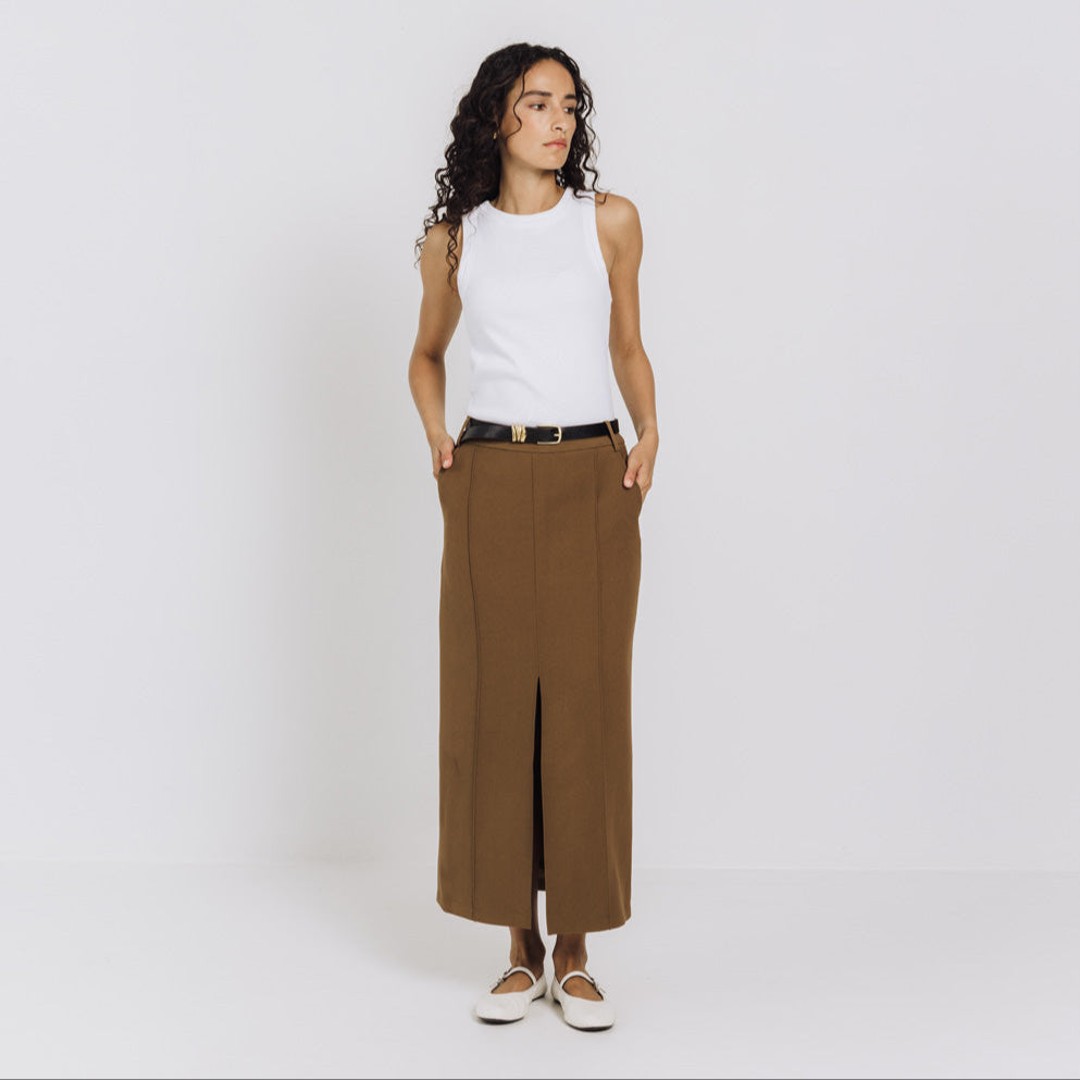 Charlotte Skirt - Toffee