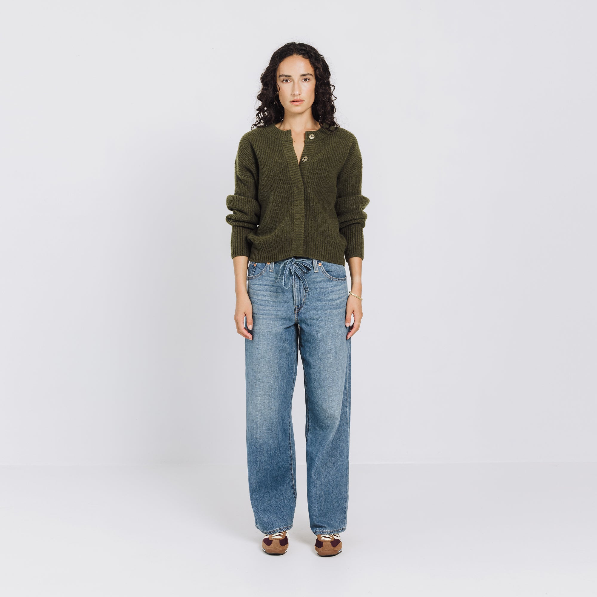 Anna Cardigan - Olive