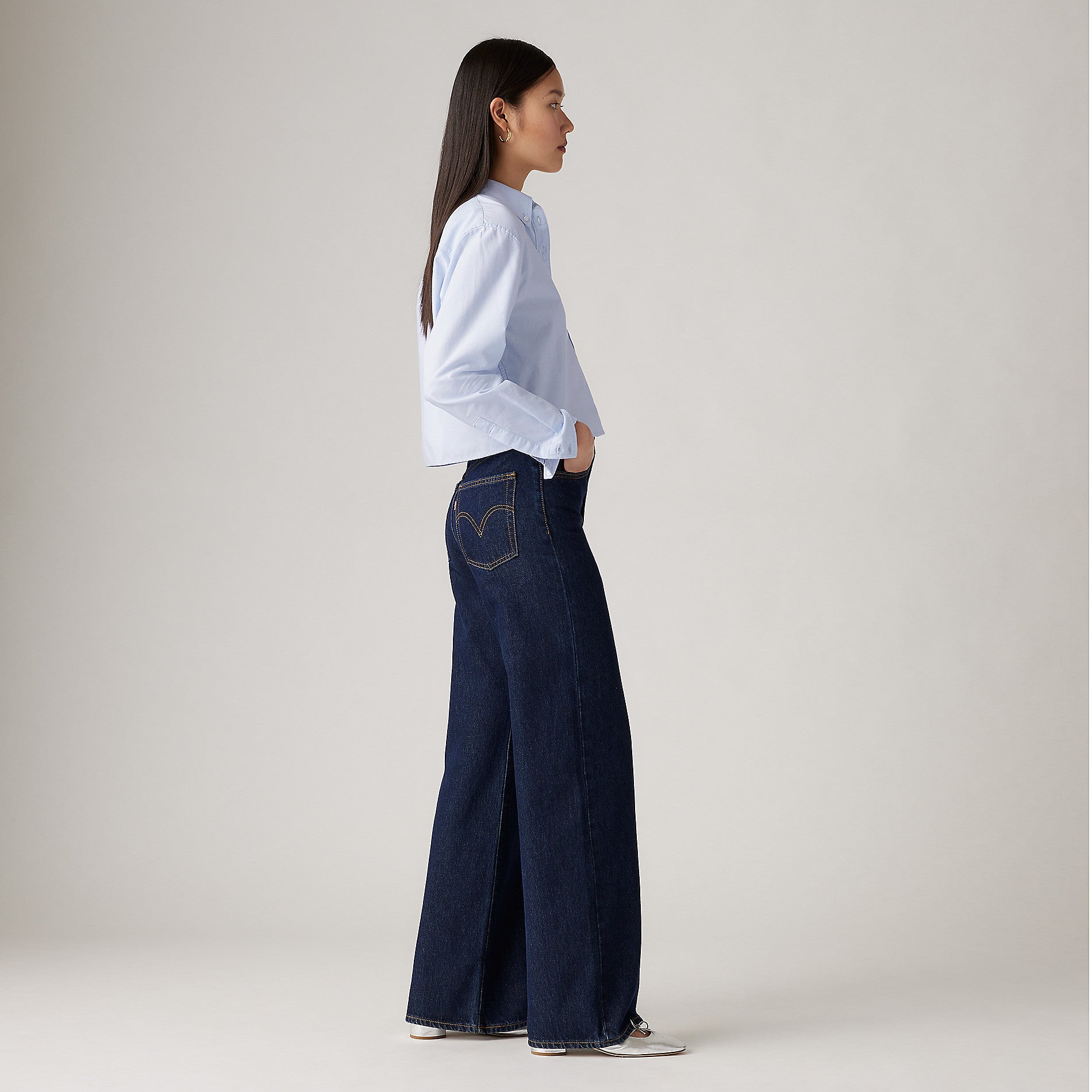 Ribcage Wide Leg - Shaded View