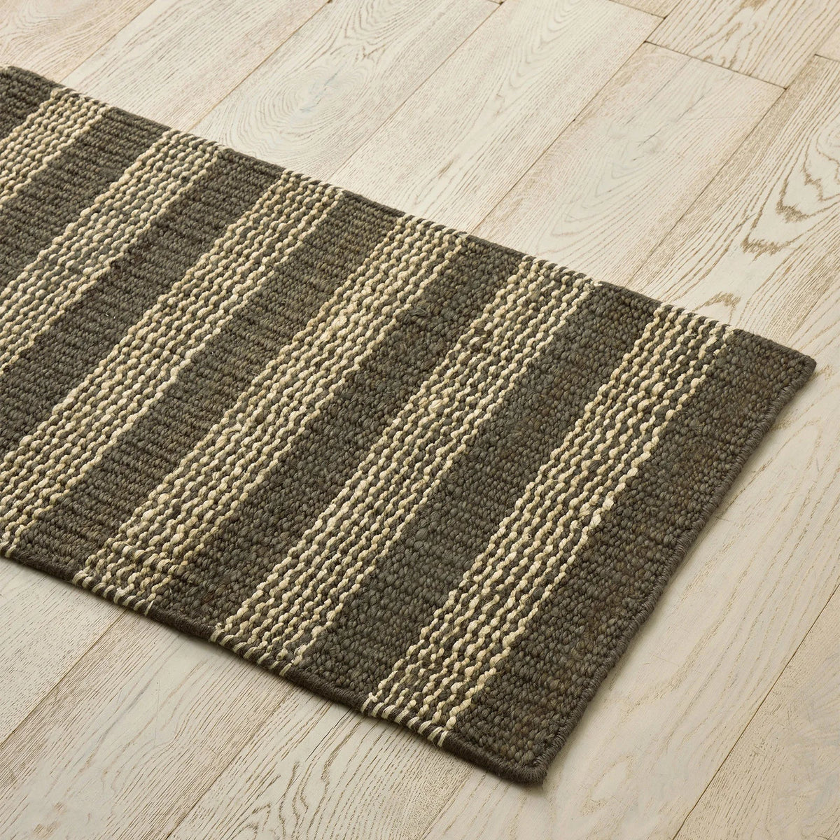 Arden Entrance Mat - Coal Stripe