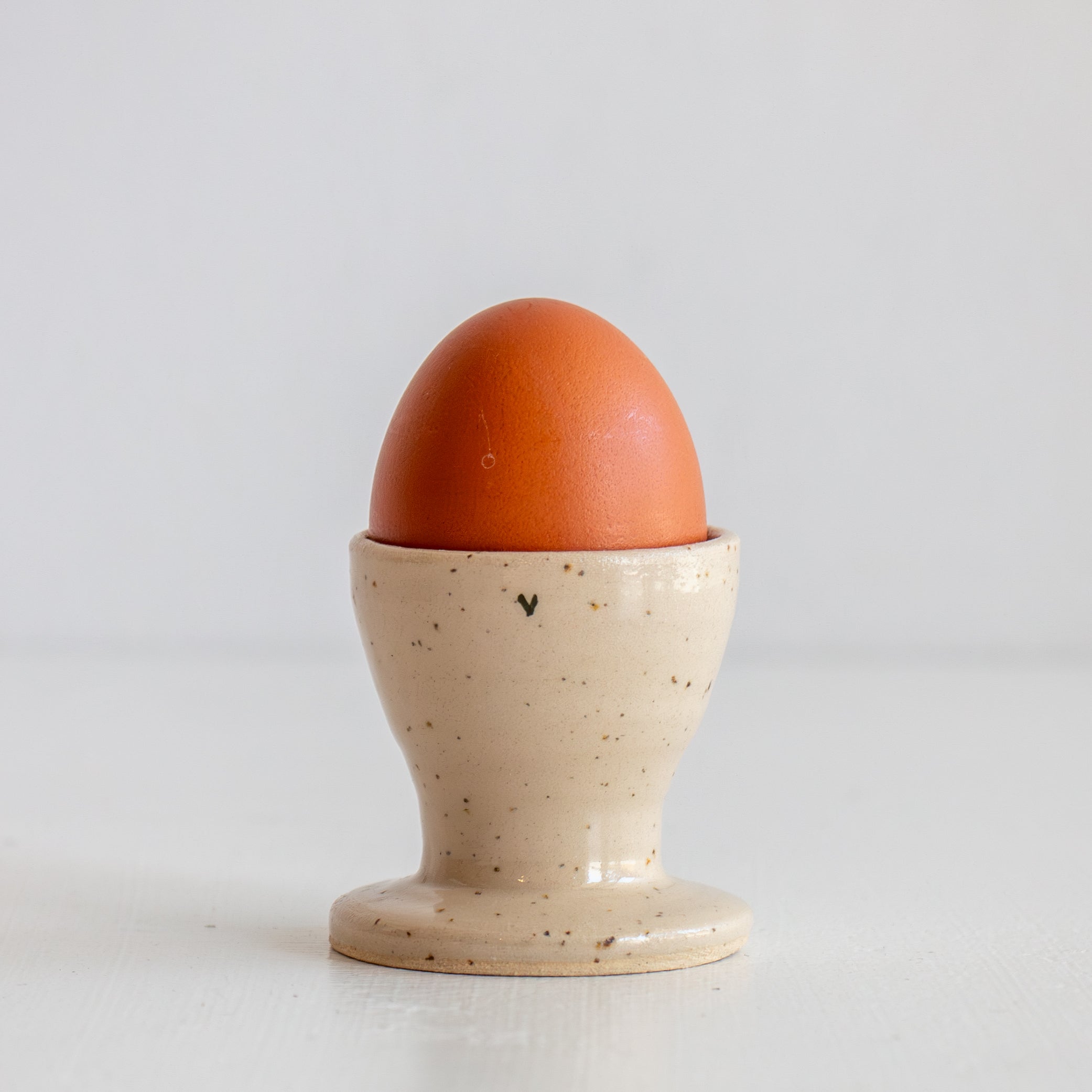 Agathe Ceramics Egg Cup - White Speckle