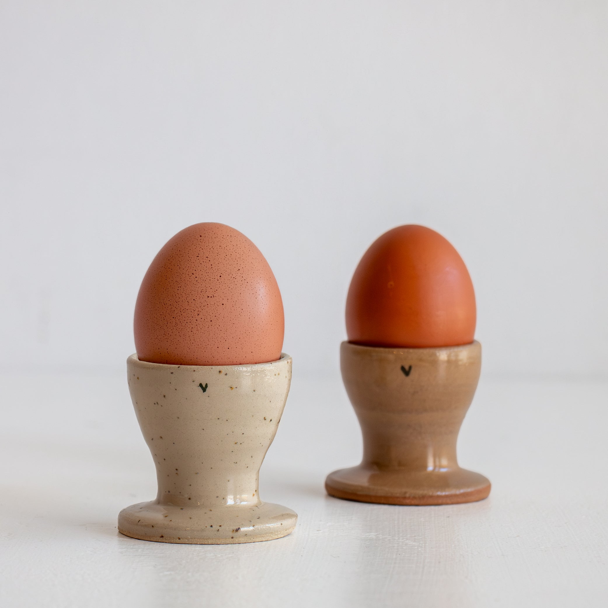 Agathe Ceramics Egg Cup - White Speckle